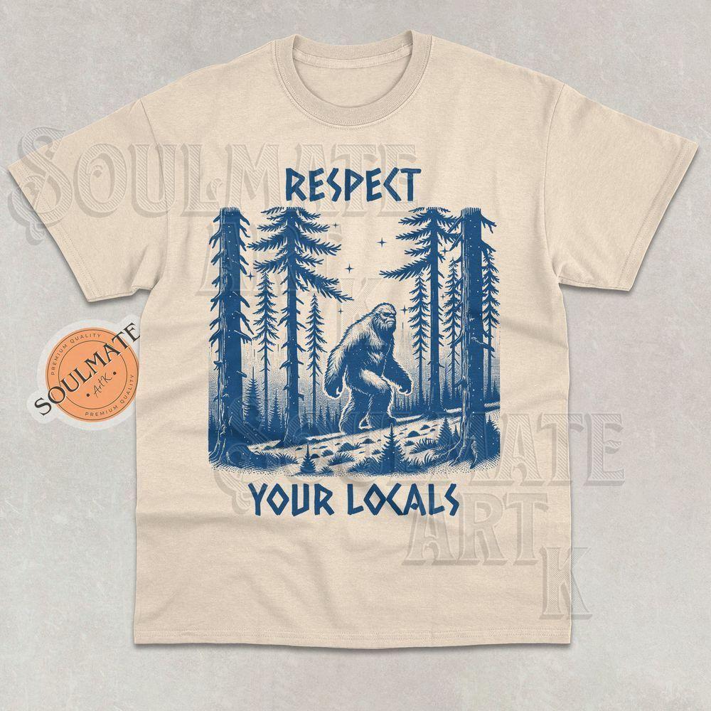 Respect Your Locals Big Foot Vuitino Apparel